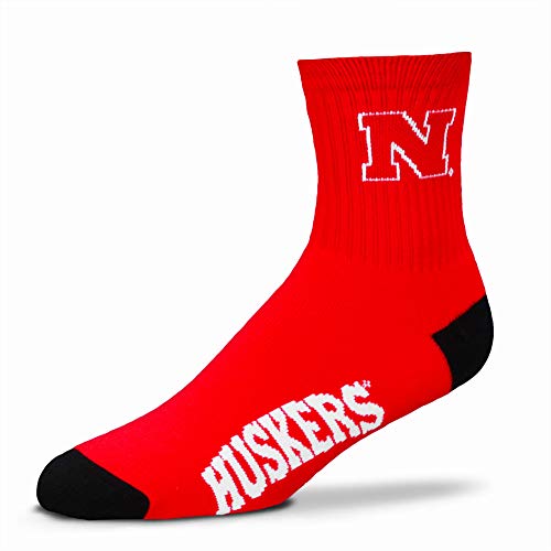 NCAA Nebraska Cornhuskers Mens medium sock Medium M M