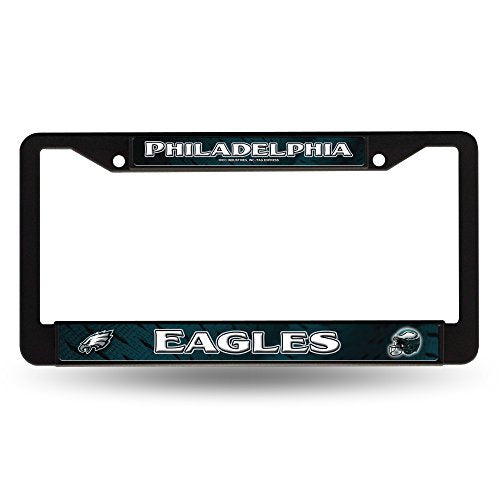 Philadelphia Eagles Official NFL 12 inch x 6 inch Plastic License Plate Frame