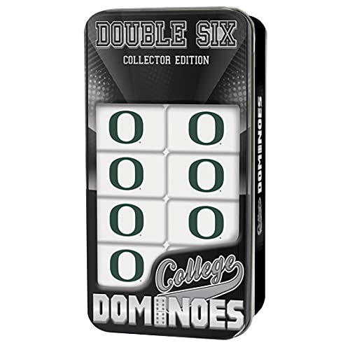 NCAA Oregon Ducks Collector Edition Double Six Dominoes