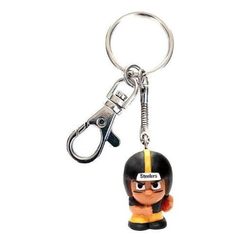 Officially Licensed NFL TMKC1ST Pittsburgh Steelers TeenyMate Tagalongs Keychain