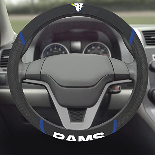 NFL Los Angeles Rams Embroidered Steering Wheel Cover