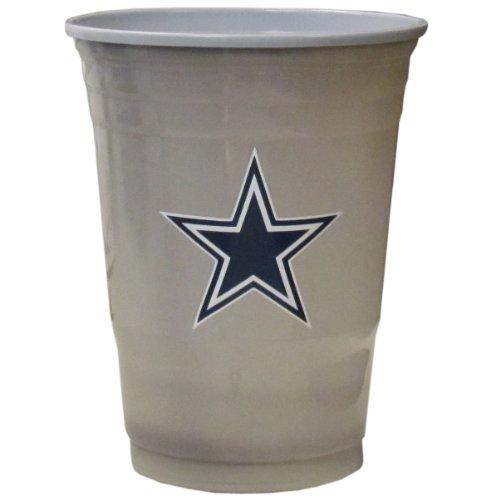 NFL Dallas Cowboys Game Day Cups (18-Ounce, 18 count)