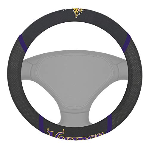 NFL Minnesota Vikings Embroidered Steering Wheel Cover