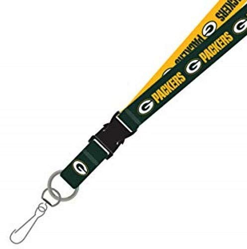 NFL Green Bay Packers Lanyard, Green One Size