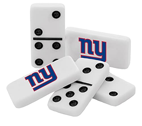 NFL New York Giants Collector Edition Double Six Dominoes One Size