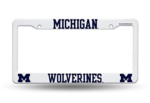 NCAA Michigan University/Plastic Frame Sports Fan Automotive Accessorie One Size