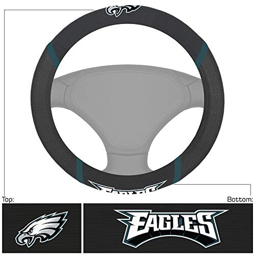 NFL Philadelphia Eagles Embroidered Steering Wheel Cover