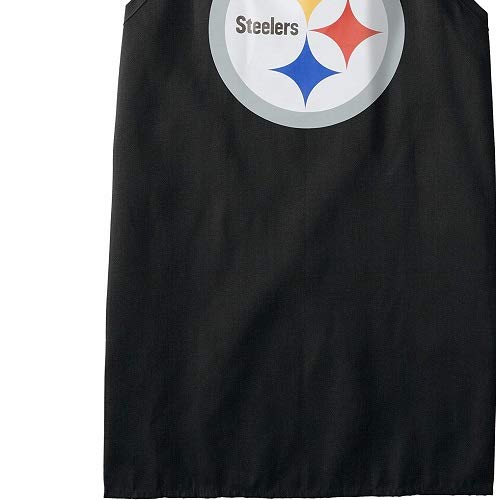 NFL Pittsburgh Steelers Chef Hat and Apron Set, Black, One Size