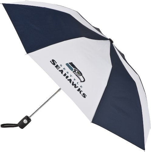 NFL Seattle Seahawks Auto Folding Umbrella One Size Fits All