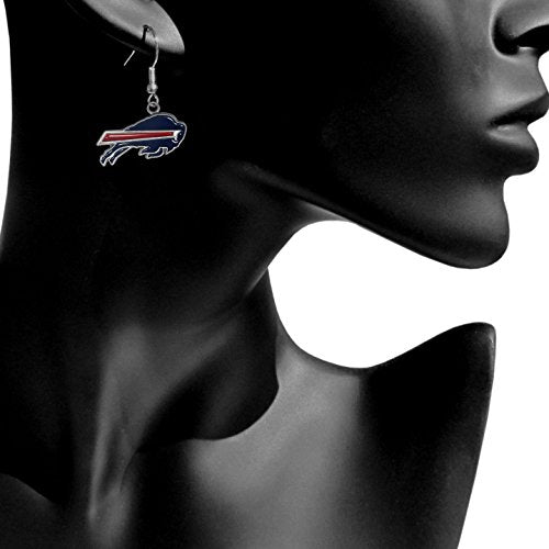 NFL Siskiyou Sports Womens Buffalo Bills Dangle Earrings One Size