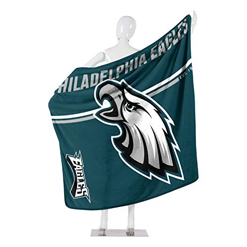 NFL Philadelphia Eagles 50x60 Raschel Restructure Design Blanket One Size