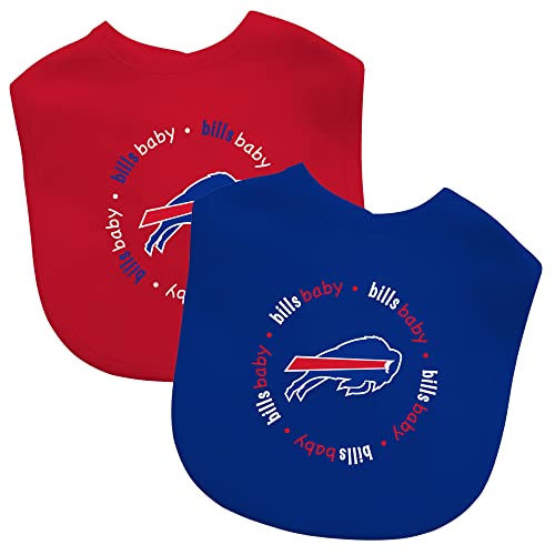 Baby Bibs 2-Pack - NFL Buffalo Bills Baby Bibs 2-Pack