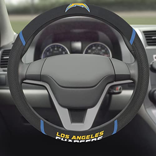 NFL Los Angeles Chargers Embroidered Steering Wheel Cover