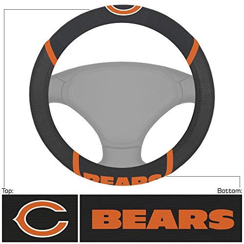 NFL Chicago Bears Embroidered Steering Wheel Cover