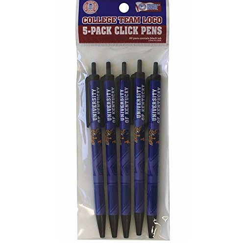 NCAA Kentucky Wildcats Click Pens - 5 Pack