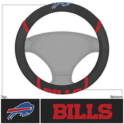 NFL Buffalo Bills Embroidered Steering Wheel Cover