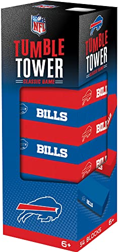 Game Day - NFL Buffalo Bills - Tumble Tower, Real Wood Blocks