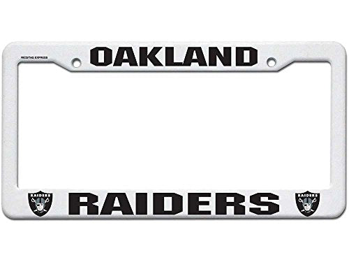 NFL Las Vegas Raiders Plastic Frame, 15 x 8, Logo Color 15 x 8"