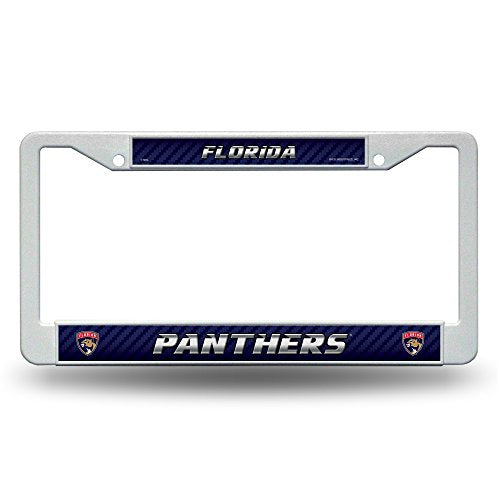 NHL Florida Panthers Plastic License Plate Frame