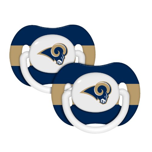 Baby Fanatic NFL 2 Pack Baby Pacifiers