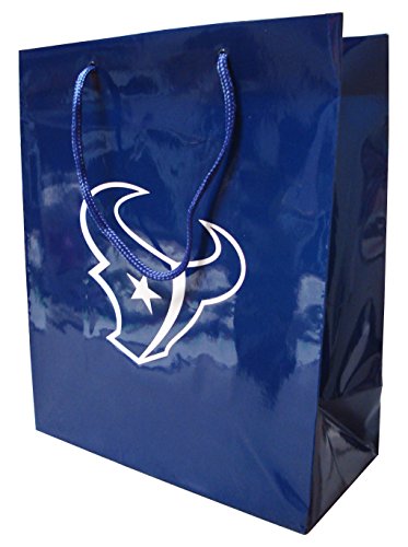 NFL Houston Texans Gift Bag, Navy/White, One Size