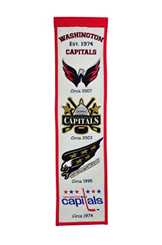 NHL Washington Capitals Genuine Wool Heritage Banner