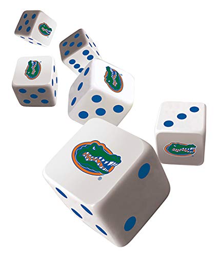 NCAA Florida Gators Dice Set, One Size