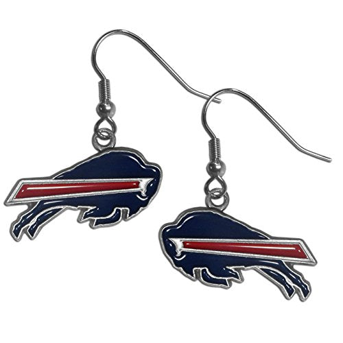 NFL Siskiyou Sports Womens Buffalo Bills Dangle Earrings One Size