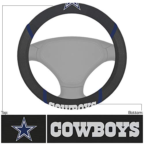 NFL Dallas Cowboys Embroidered Steering Wheel Cover