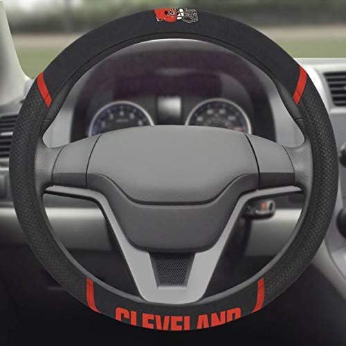 NFL Cleveland Browns Embroidered Steering Wheel Cover