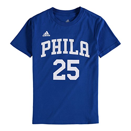 NBA Ben Simmons Royal Blue Sixers 76ers Tshirt Youth L Large