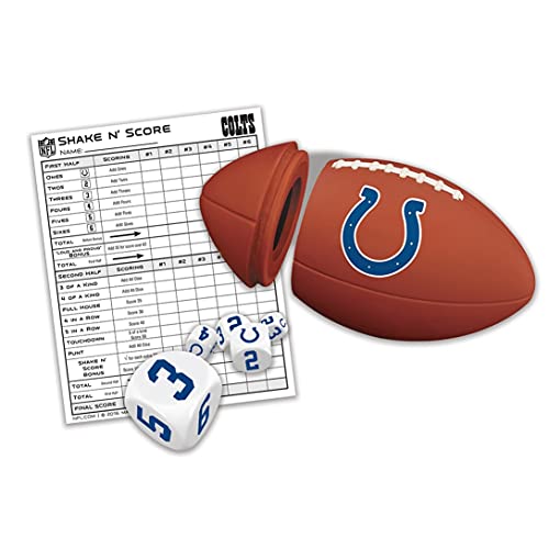 NFL Indianapolis Colts Shake N' Score Travel Dice Game