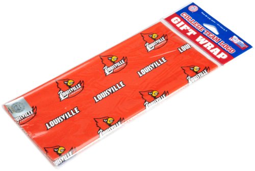 NCAA Louisville Cardinals Wrapping Paper