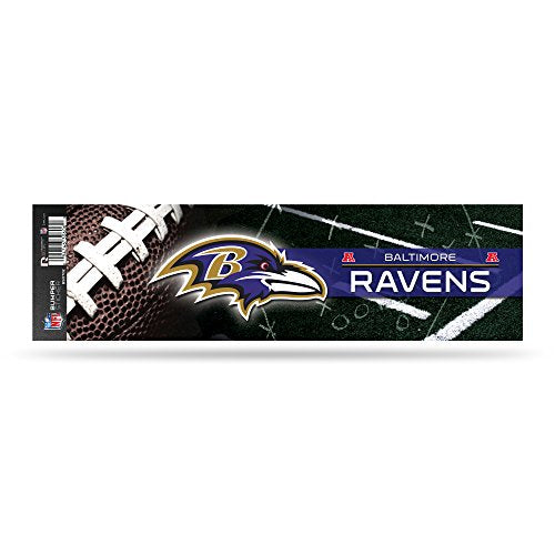 NFL Ravens Bumper Sticker One Size