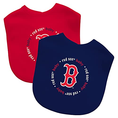 MLB Boston Red Sox Baby Bibs 2-Pack