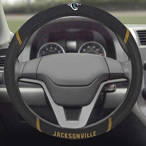 NFL Jacksonville Jaguars Embroidered Steering Wheel Cover