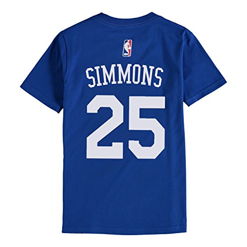 Outerstuff Ben Simmons NBA Philadelphia 76ers Youth T-Shirt - Small 8 S