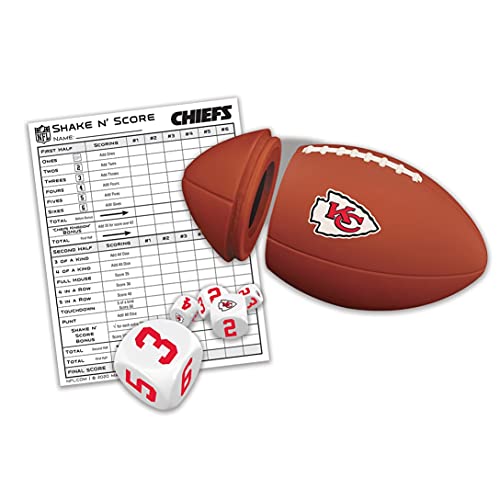 NFL Kansas City Chiefs Shake N Score Dice Game