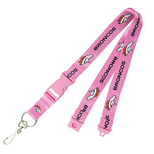 NFL Lanyard Broncos Pink