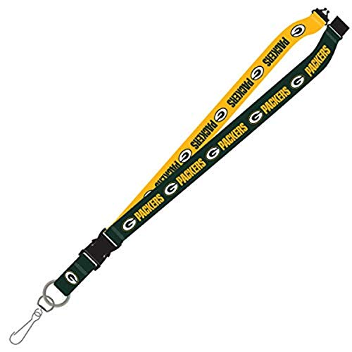 NFL Green Bay Packers Lanyard, Green One Size