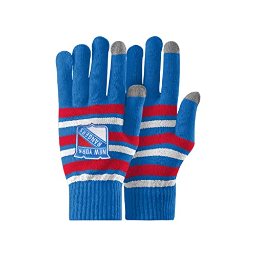 NCAA Knit Gloves NY Rangers One Size