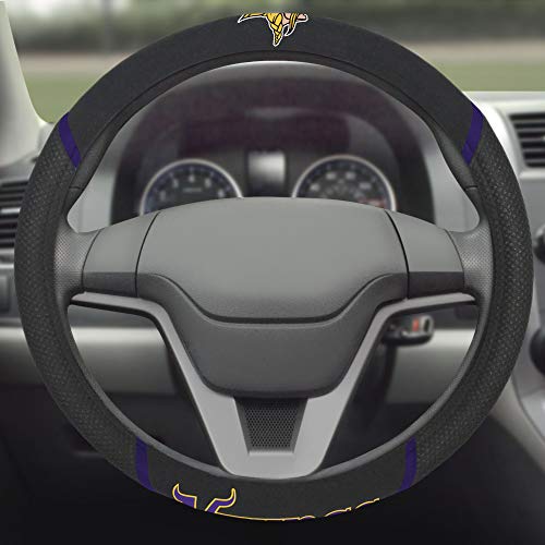 NFL Minnesota Vikings Embroidered Steering Wheel Cover