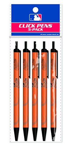 MLB Baltimore Orioles 5-Pack Click Pens