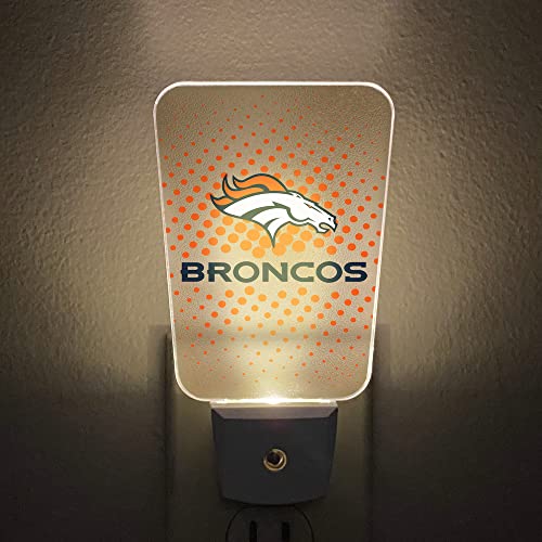 Party Animal NFL Denver Broncos Team Night Light