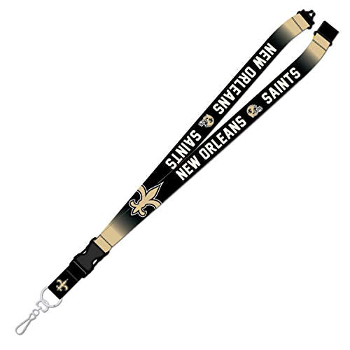 NFL New Orleans Saints Lanyard Crossover C One Size