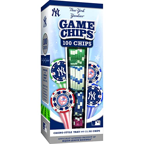 MLB New York Yankees Poker Chips 100pc