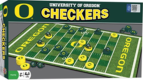 NCAA Oregon Ducks Checkers Game Set 13" x 21"