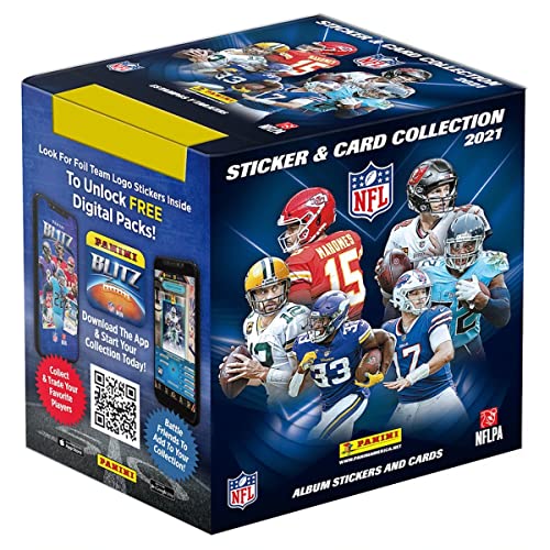 NFL Panini 2021 Football Sticker Collection Box [50 Packs]