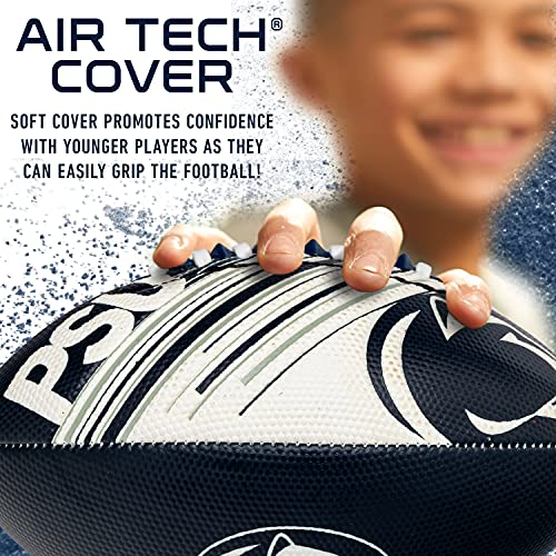 Franklin Sports NCAA Penn State Football - Youth 8.5" SPACELACE Grip