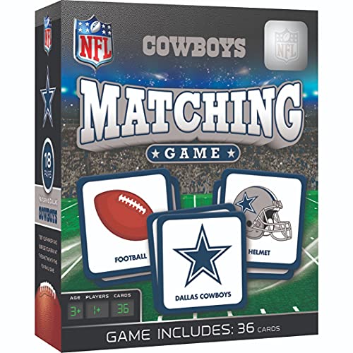 NFL Dallas Cowboys Matching Game Ages 3+ For Ages 3+